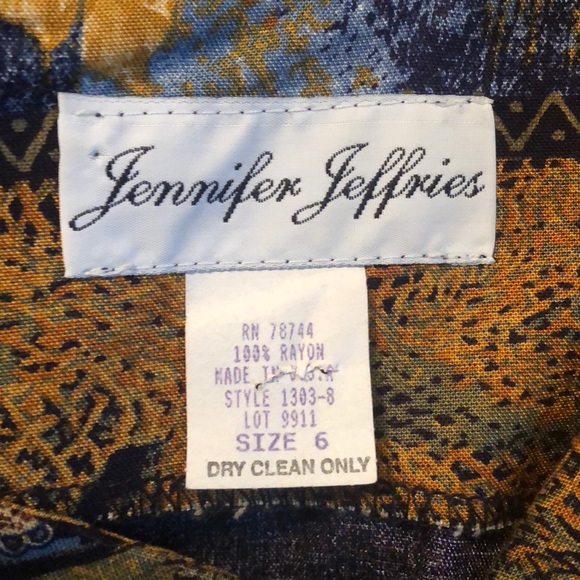 Jennifer Jeffries Vintage Maxi Dress - Picture 4 of 7